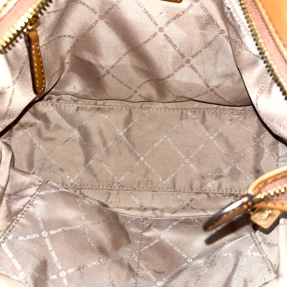 Michael Kors Tan Genuine Python Snake Shoulder Bag - Picture 8 of 10